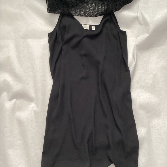 NWT Aritzia Wilfred Black Leonie Dress, Size S - Picture 6 of 16
